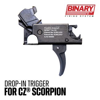 Franklin Armory BFSIII PCR Binary Trigger - CZ Scorpion
